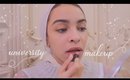 my everyday uni makeup 🌸 low maintenance & on the go | Reem
