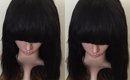 How To Make Full Wig With Bangs No Closure