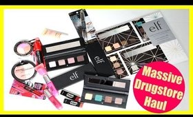 Massive Drugstore Haul (Elf, Maybelline, Wet n Wild, L'oreal, Revlon, Covergirl)