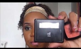 Mac Green and Gold Smokey Look1