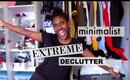 MINIMALIST EXTREME WARDROBE DECLUTTER // Janet Nimundele