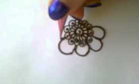 How to Draw a Mandala with Henna