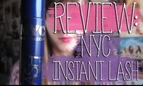 REVIEW | NYC INSTANT LASH MASCARA
