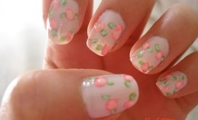 Cute Floral Nails ♥