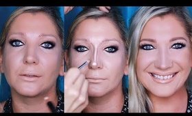 How to Contour & Reshape your NOSE step by step |  Pt. 4 of a 4 Part Seminar | mathias4makeup