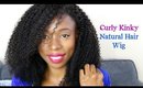 How To: Blend My natural Hair To Kinky Curly Weave/Wig (4C Hair)