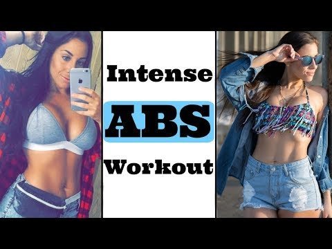 Intense Abs Workout Routine - 10 Mins Flat Stomach Exercise 
