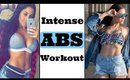 Flat Stomach Workout | 10 minute INTENSE Abs Routine at HOME | Rocio Laura Fitness