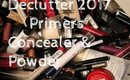 2017 Declutter Primers Concealers Powders