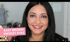 Easy Brown Smokey Eye For Beginners | Meagan Aguayo