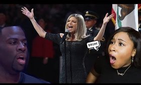 FERGIE SINGING NATIONAL ANTHEM AT THE ALL STAR GAME! (REACTION)