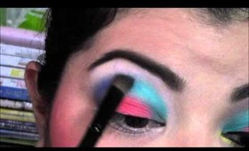 Paradise Temptation Look using SauceBox Cosmetics