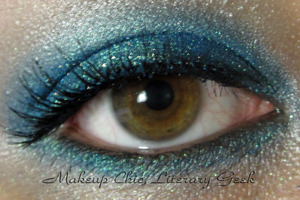 EOTD Flashy Mermaid 
These are all Fyrinnae shadows!
See what I used here: http://makeupchicliterarygeek.blogspot.com/2011/08/eotd-flashy-mermaid-fyrinnae-shadows.html