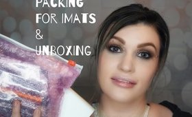 Makeup Packing for IMATS NYC 2017 and JOAAO Electronics Unboxing