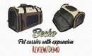 Becko Pet Carrier Review & Demo | Pet Carrier With Expansion | PrettyThingsRock