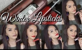 Top 5 Winter Lipsticks 2016 (Collab Video)