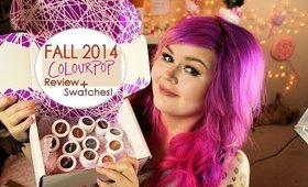 ColourPop Fall 2014 Shadows Review and Swatches | HD