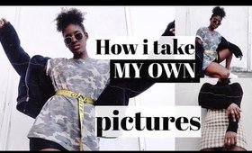 How i take my insta pics MYSELF Iphone // janet nimundele