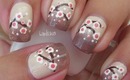 Nail Art - Neutral Sakuras - Decoracion de uñas