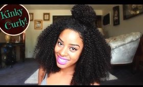 Affordable AliExpress Hair | Queen Weave Beauty Brazilian Kinky Curly Initial Review