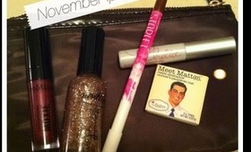 November MyGlam/Ipsy Bag