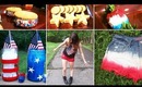 DIY 4th Of July Ideas: Desserts, Outfits, Dip Dyed Shorts, + Decorations!