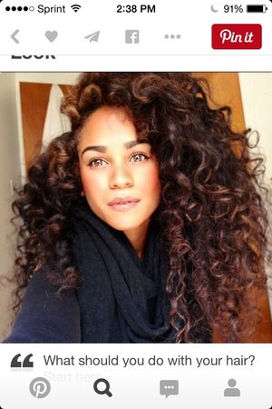 Fake naturally curly hair HELP. | Beautylish