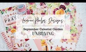 Lauren Phelps Designs | September 2019 Unboxing | Celestial Garden