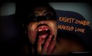 Easy Zombie Makeup Tutorial @glamhousediva