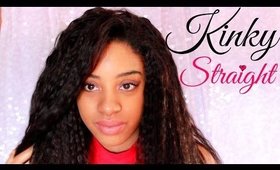 Affordable "Kinky Straight" Virgin Hair | Aliexpress Yvonne Review