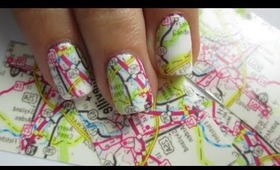 Map Nail Art?!