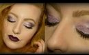 Glam Purple Christmas Make-up | BeautyFixxation