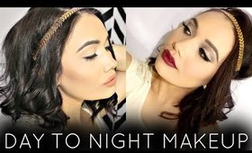 Day To Night HOLIDAY Makeup Tutorial | DRUGSTORE