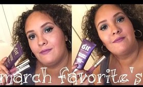 March 2016 Favorites!!