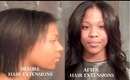 Protective Style: Sewn In Hair Extensions