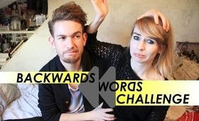 Katie & Andrew: Backwards Words Challenge!