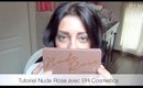 Tutoriel Nude Rose BH Cosmetics/Nathalie-BeautyOver40