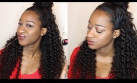 Half Up Half Down Hairstyle Tutorial