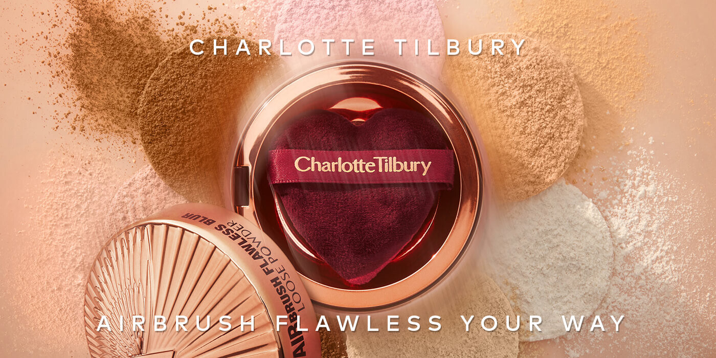 Think weightless blur, up to 16-hour wear, and up to 24-hour oil and shine control—all without the flat finish. Shop the Charlotte Tilbury Airbrush Flawless Blur Loose Powder at Beautylish.com