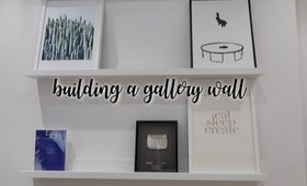 BUILDING A GALLERY WALL | Lily Pebbles Vlogmas