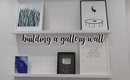 BUILDING A GALLERY WALL | Lily Pebbles Vlogmas