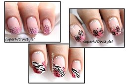 Pink Flirty Tips ❤ Valentine's Day !! Nails For Valentine's Day Nail Art Easy Nail Designs