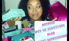 UNBOXING| October 2014 iPSY Glambag vs BeautyBox