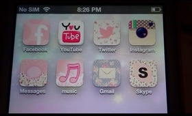 Change your iPhone Icons and make them Cute using CocoPPa App