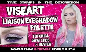 Viseart Liaison Eyeshadow Palette | Tutorial, Swatches, & Review | Tanya Feifel-Rhodes