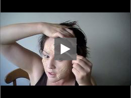 Zombie Makeup Looks: Zombie Headcase