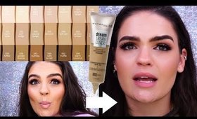 Maybelline Dream Urban Cover Foundation Review & Wear Test