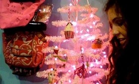 Decorating My Pink Christmas Tree!