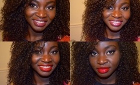 Lipsticks for Dark Skin WOC Women of Color: Reds and Purples