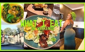 What I Eat on the WEEKENDS | Searching for GREEN HAIR COLOR + My DREAM HOUSE